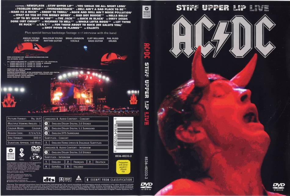 AC/DC – Stiff Upper Lip Live (video)